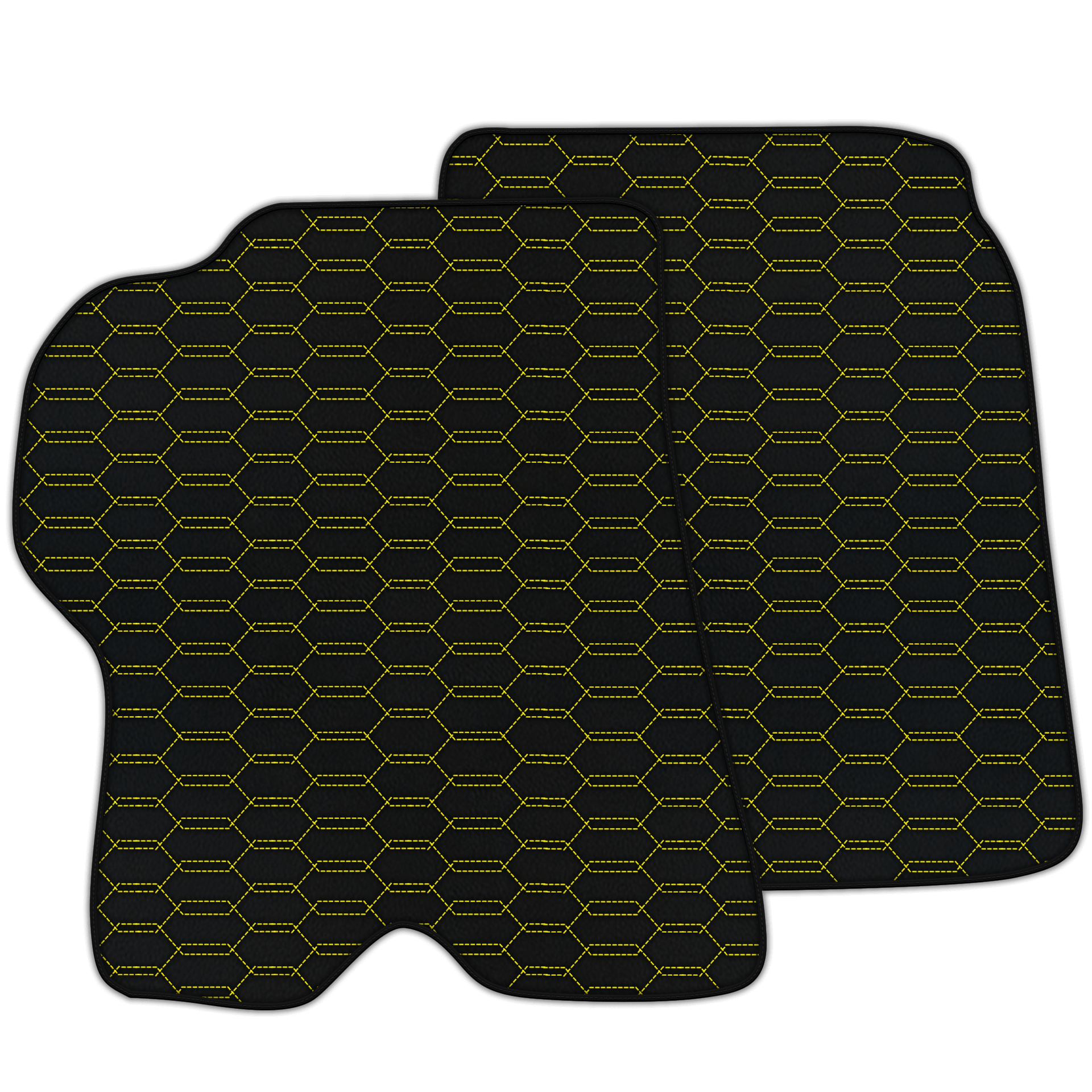 Custom Hexagon Design Floor Mats for Ferrari California 2008-2014