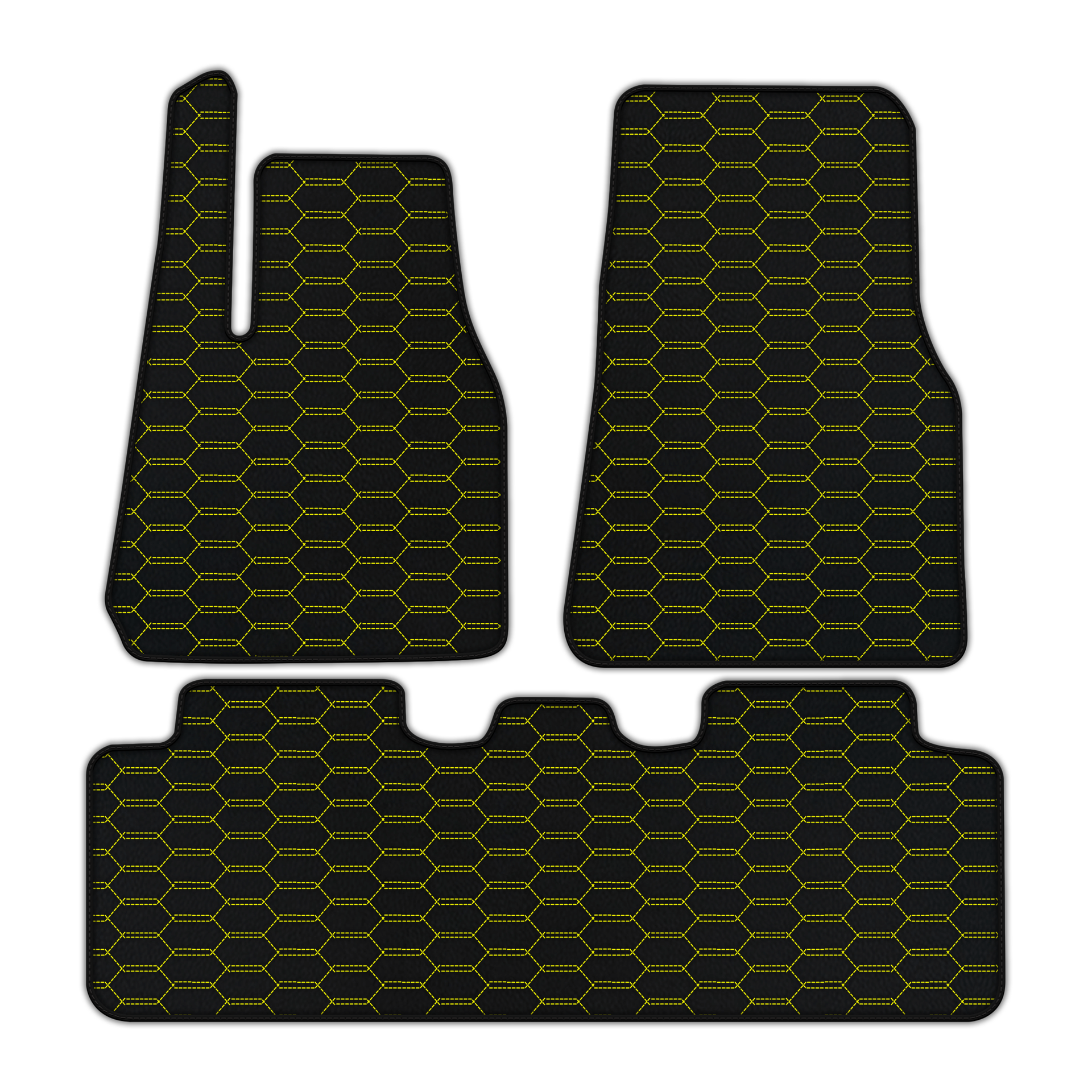 Custom Leather Floor Mats for Tesla Model Y (2020-2023)