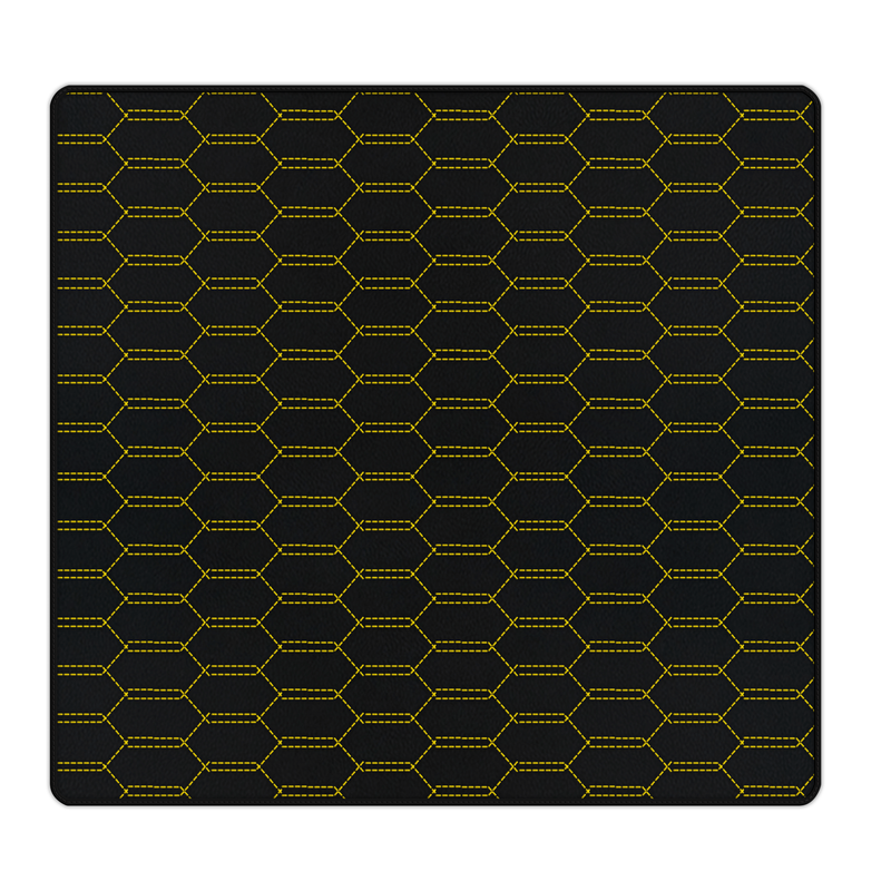 Customizable Leather Trunk Floor Mats with Interlaced Hex Pattern for Ferrari Portofino (2018-2023)