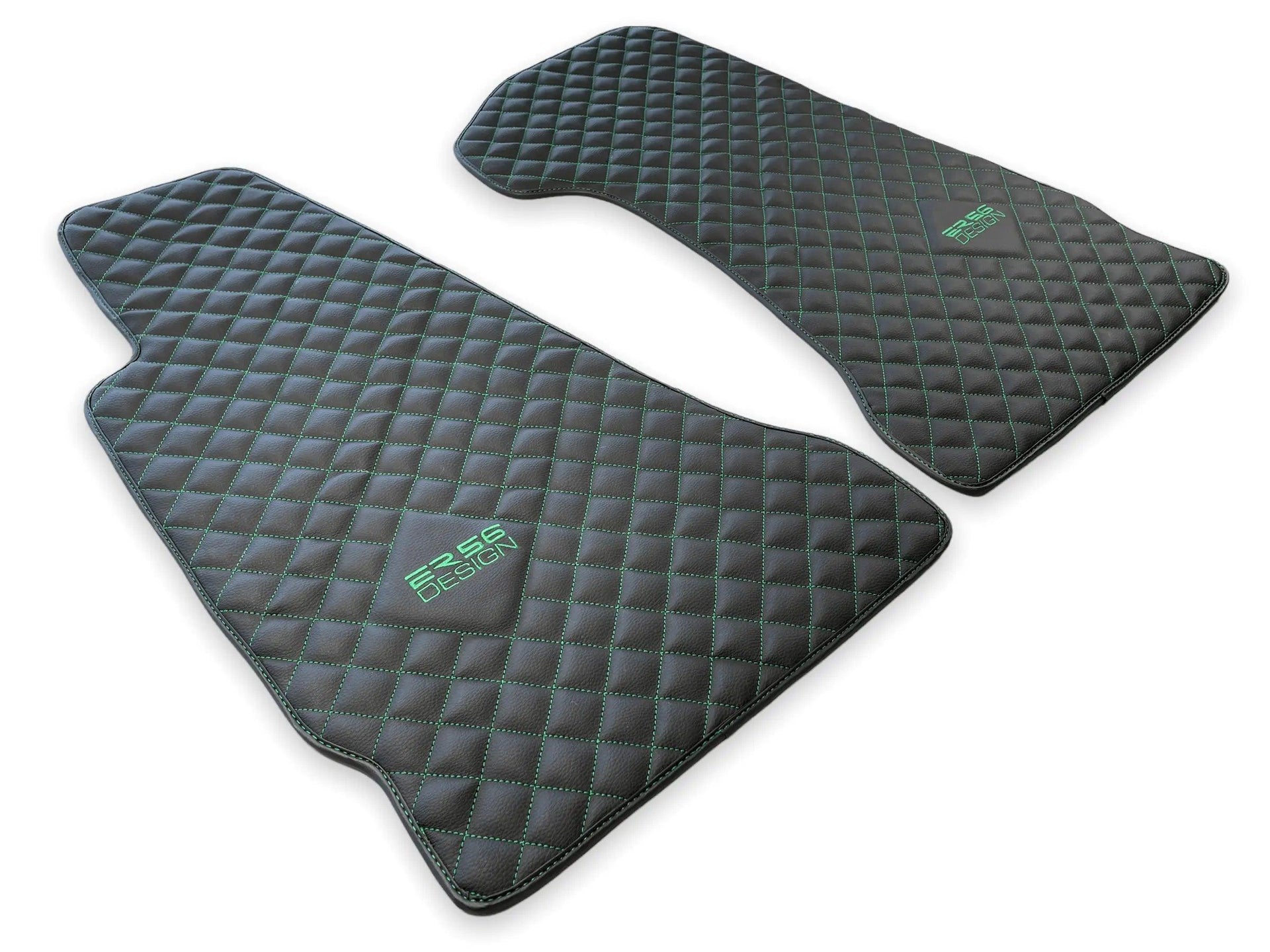 Leather Floor Mats For Aston Martin DB11 (2016–2023) ER56 Design - AutoWin