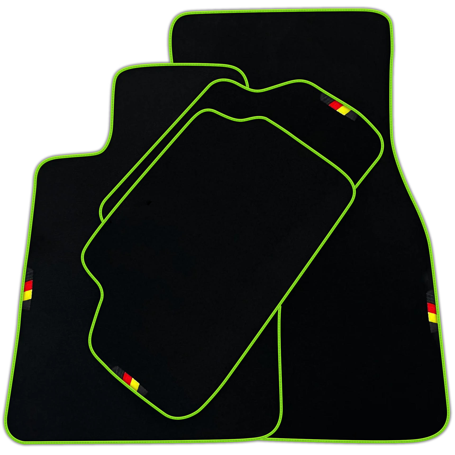 Black Floor Mats For BMW XM G09 (2023-2024) Germany Edition | Various Trim Colors