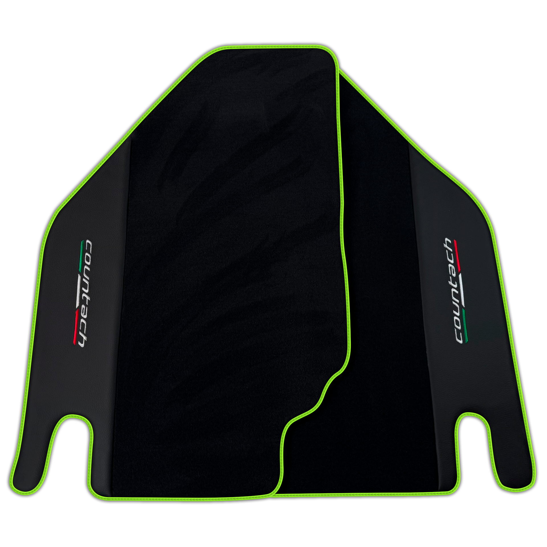 Premium Black Floor Mats for Lamborghini Countach (1974-1990)