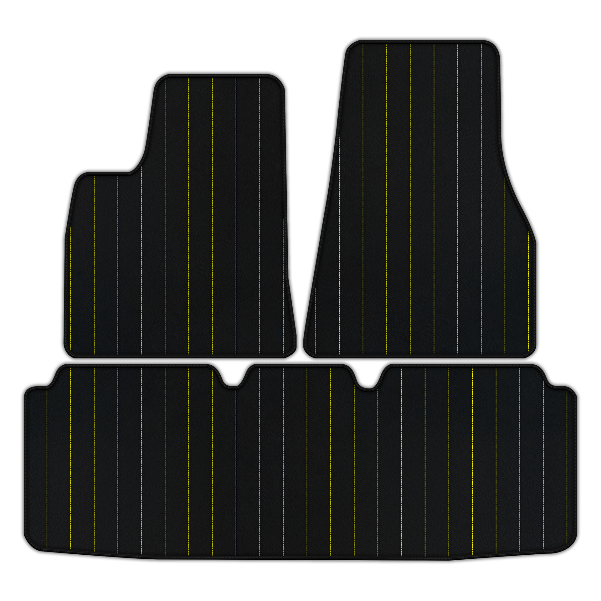 Custom Leather Floor Mats for Tesla Model S (2012-2023)