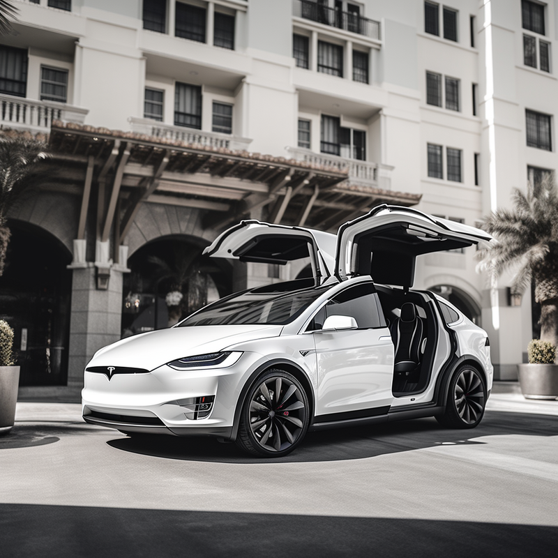 Autowins Premium-Fußmatten für Tesla Model X