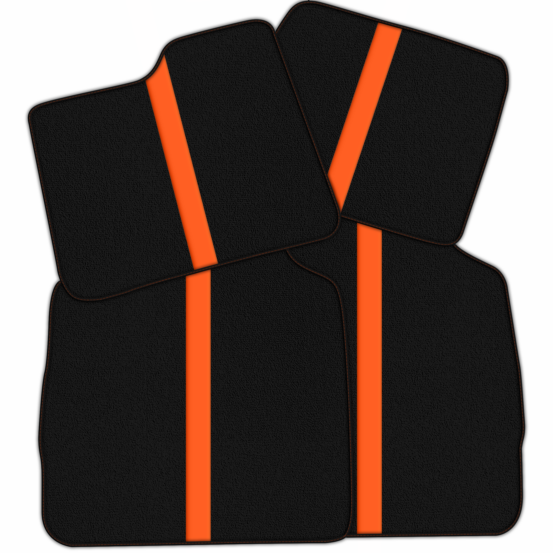 Premium Custom Black Floor Mats for Ferrari Portofino 2018-2023