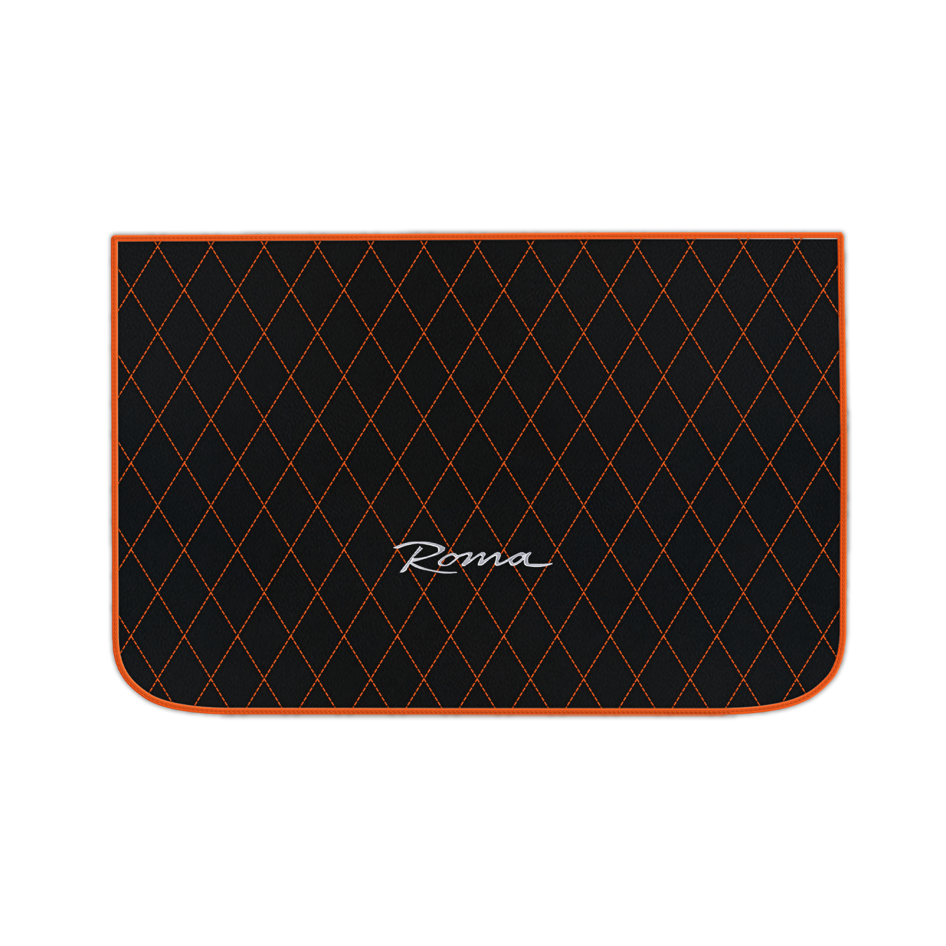 Premium Black Leather Floor Mats for Ferrari Portofino (2018-2023)