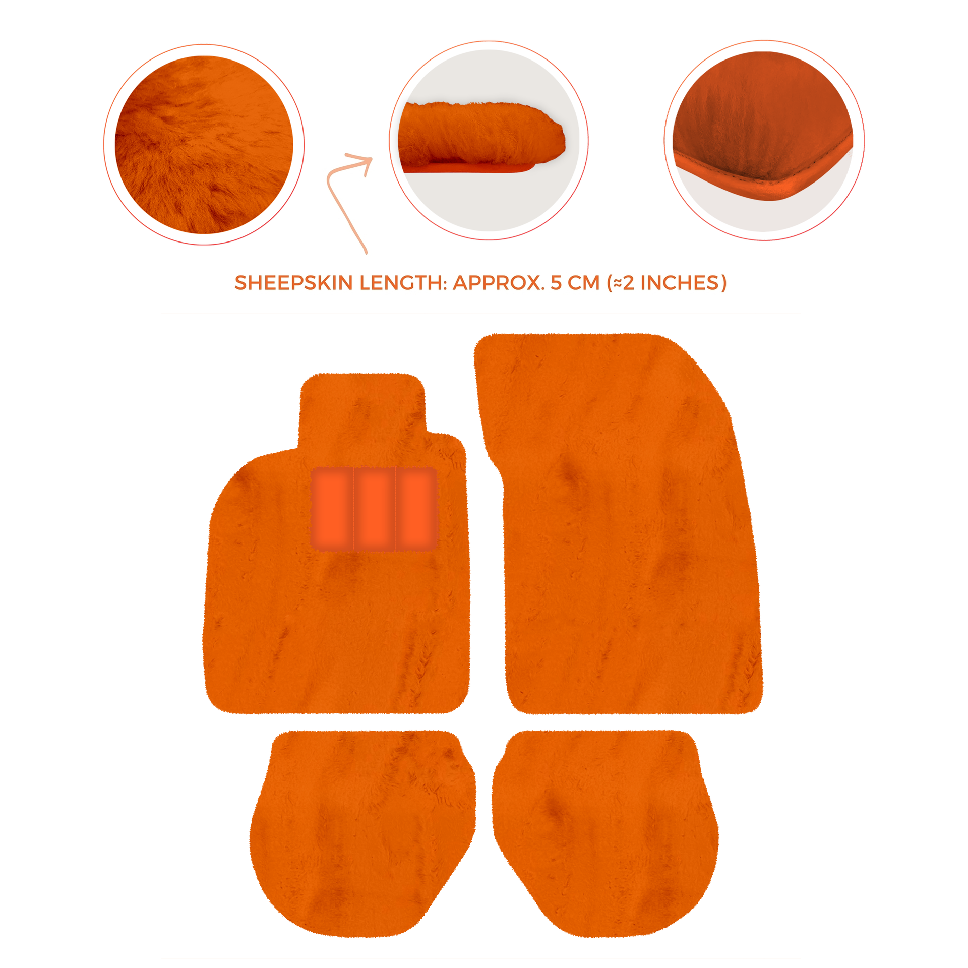 Custom Black Floor Mats for Porsche 911 - 993 (1994-1998) With Leather - AutoWin