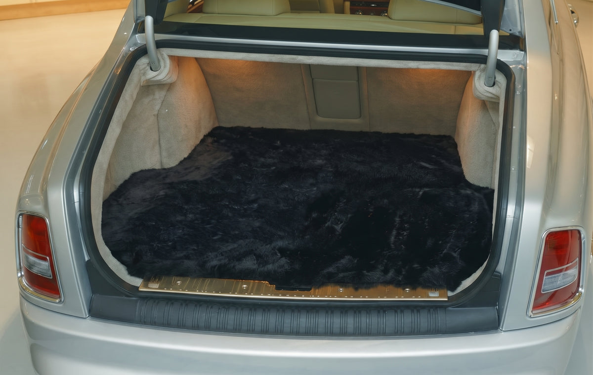 Oransje saueskinn Bilmatter for Rolls Royce Phantom 2003–2016 Er56 Design Brand
