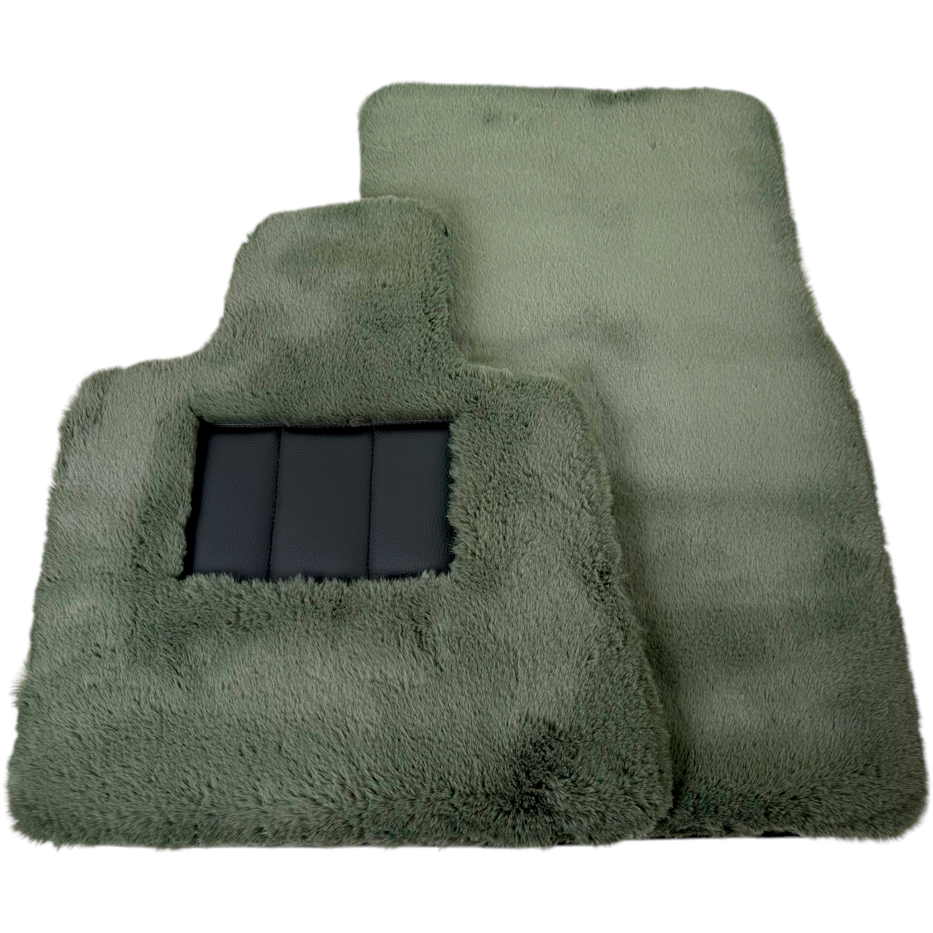 Light Green Sheepskin Floor Mats for Rolls-Royce Cullinan (2018-2025)