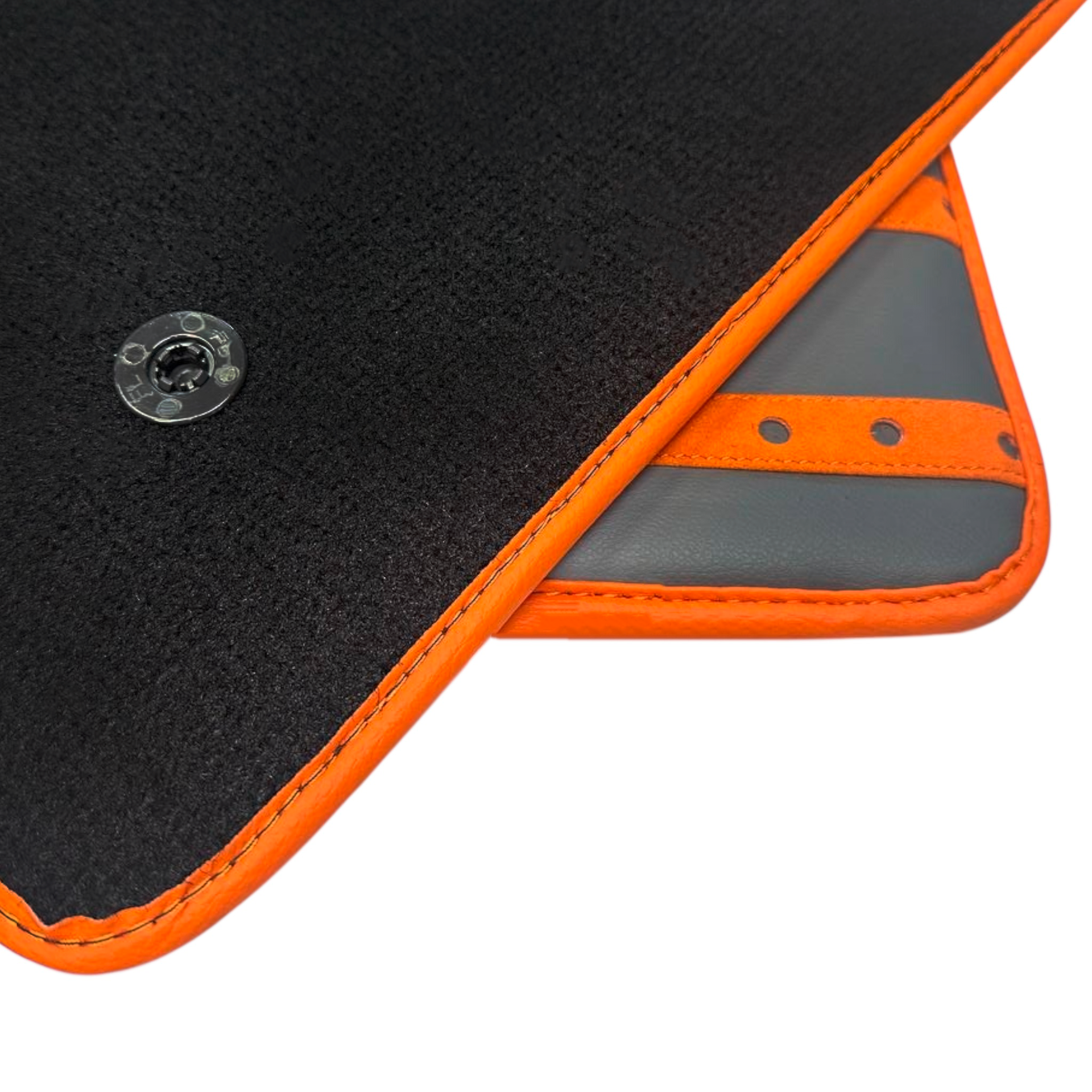 Luxury Leather Daytona Floor Mats for Ferrari SF90 (2019-2024)