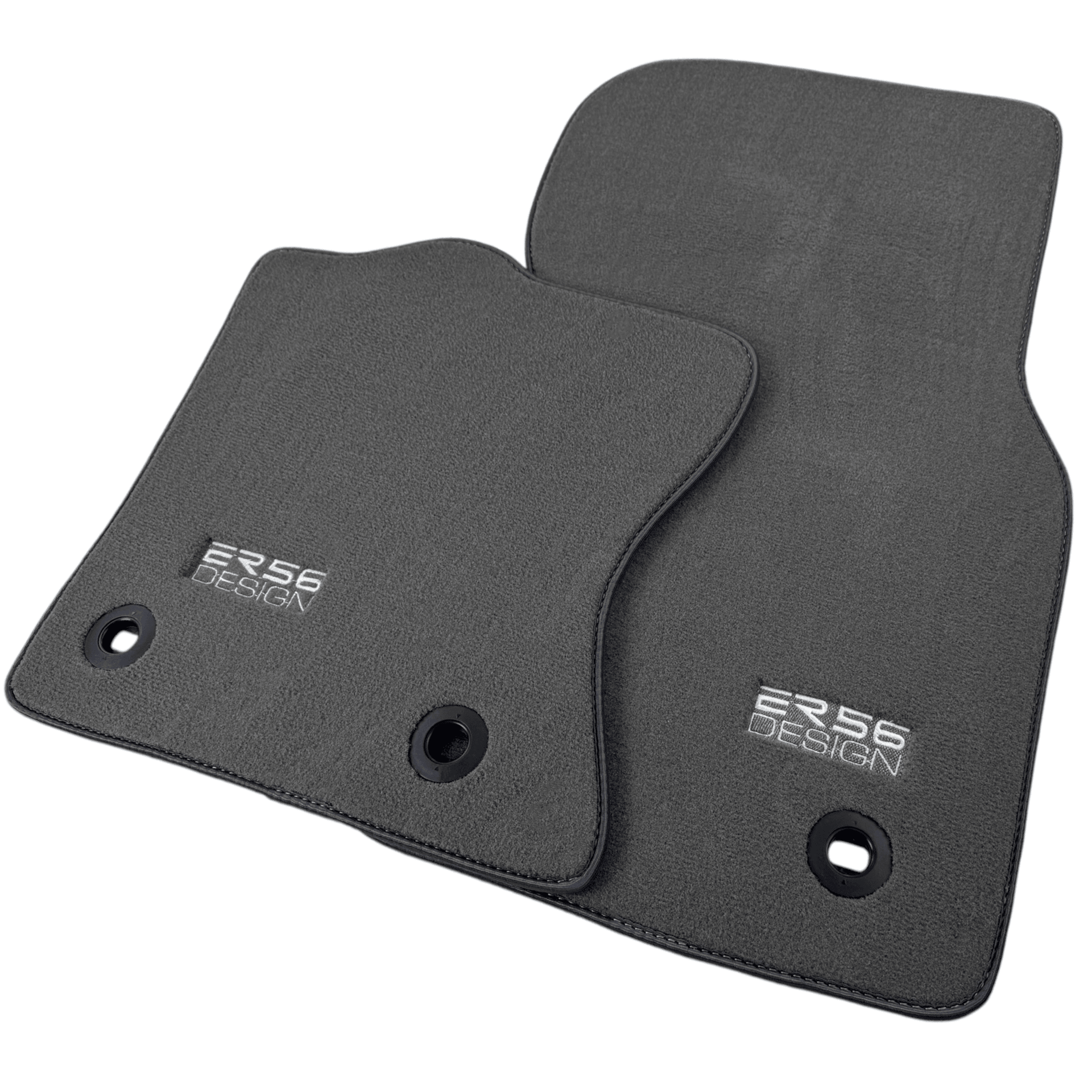 Gray Floor Mats for Jaguar XF (2009-2015) Sedan ER56 Design - AutoWin