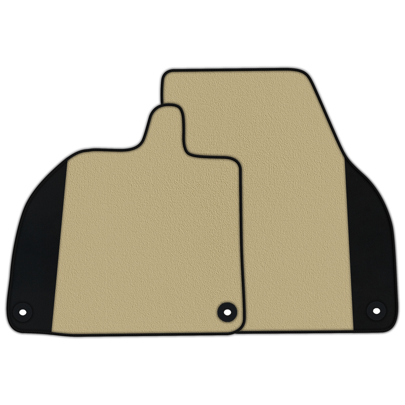 Personalisierbare Fußmatten aus Teppich mit Leder für Lamborghini Temerario (2025-2026)