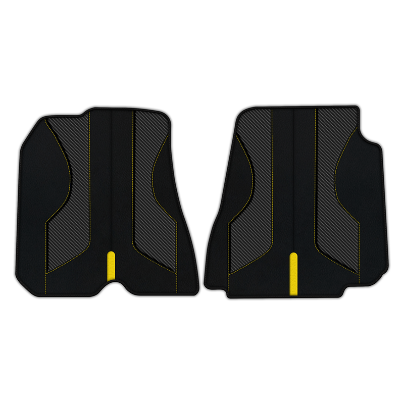 Customizable Leather Floor Mats with AW35 Pattern for Ferrari GTC4 Lusso (2016-2023)