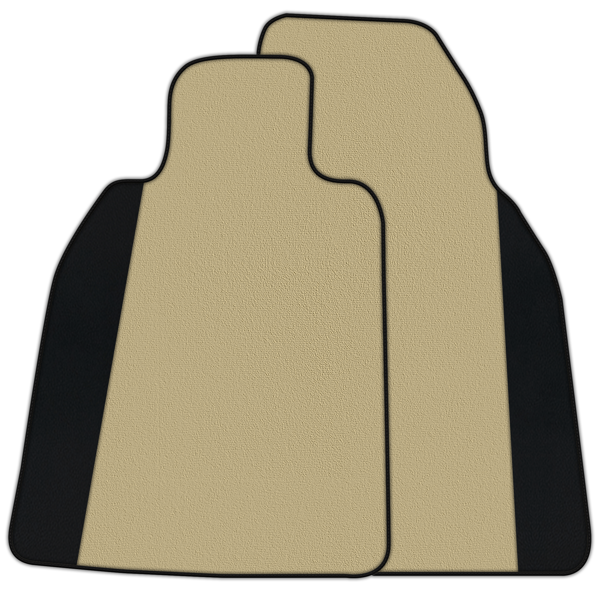 Customizable Floor Mats From Carpet With Leather for Porsche 987 Cayman (2009-2012)