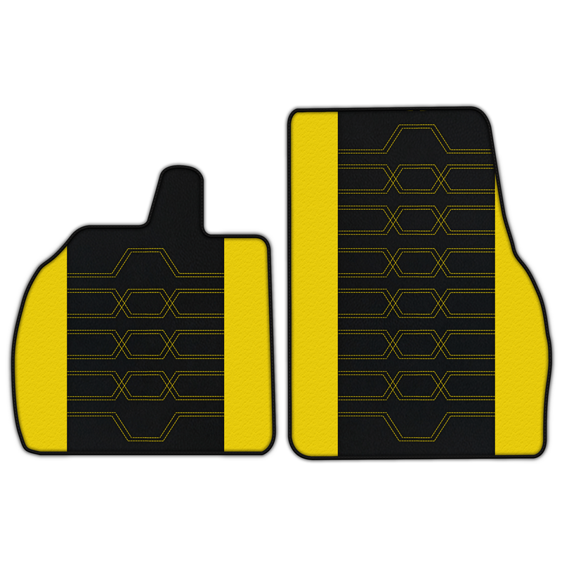 Customizable Leather Floor Mats with AH01 Pattern for Lamborghini Revuelto (2024-2025)