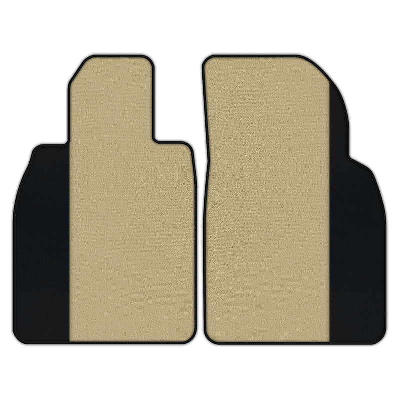 Customizable Floor Mats From Carpet With Leather for Porsche 718 Boxster (2016-2023)