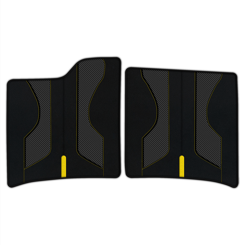 Customizable Leather Floor Mats with AW35 Pattern for Ferrari 12Cilindri (2024-2026)
