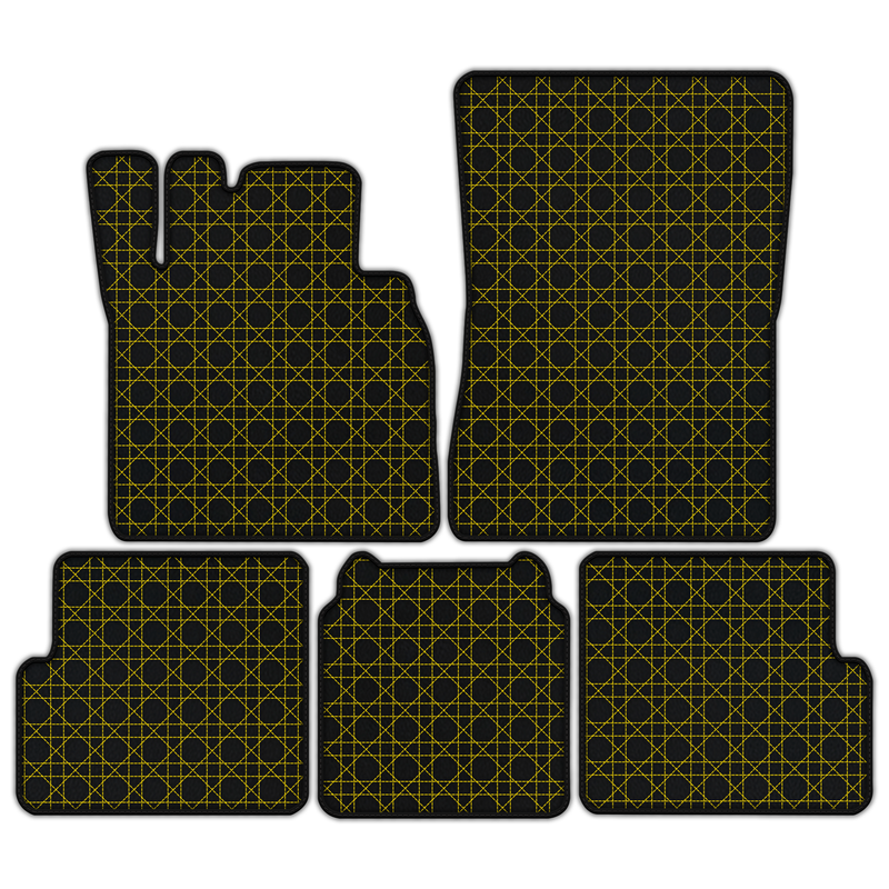 Customizable Leather Floor Mats with AW05 Pattern for Mercedes Benz G-Class W463 (2008-2018)