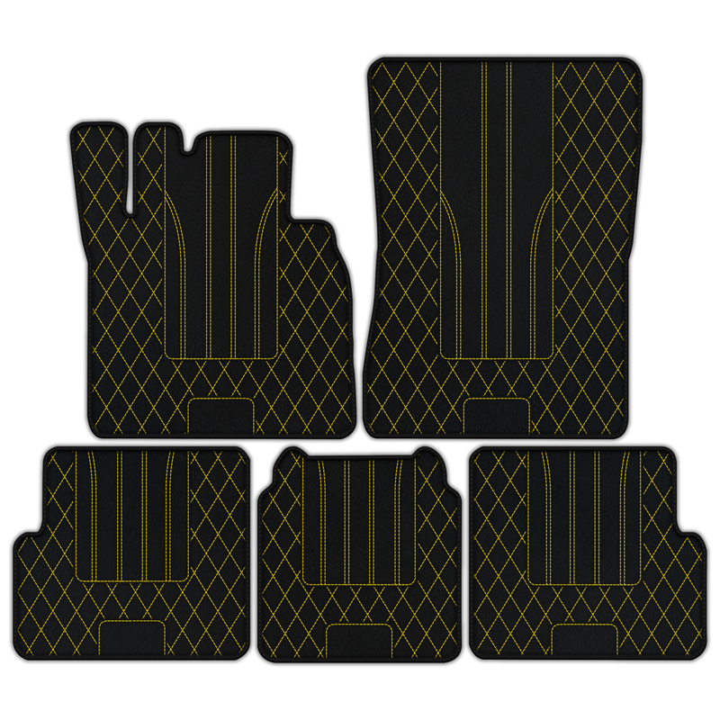 Customizable Leather Floor Mats with AW16 Pattern for Mercedes Benz G-Class W463 (2008-2018)
