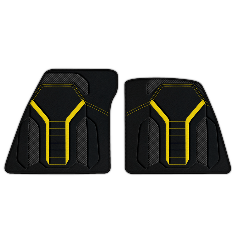Customizable Leather Floor Mats with AW47 Pattern for Ferrari SF90 Stradale (2019-2024)