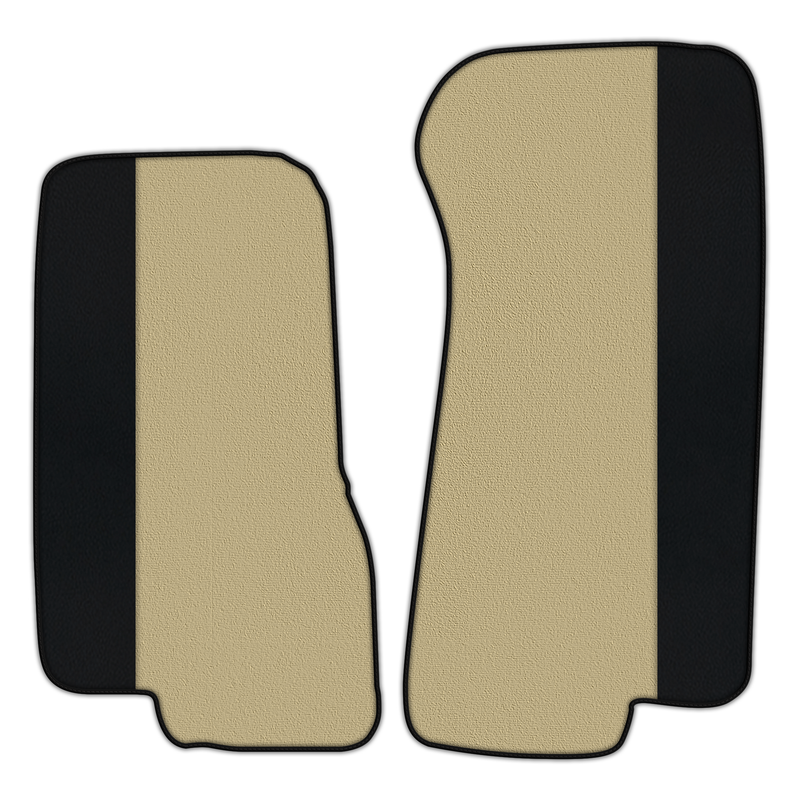 Customizable Floor Mats From Carpet With Leather for Aston Martin V8 Coupe Special (1996-2000)