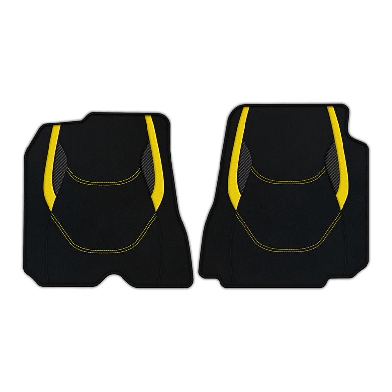 Customizable Leather Floor Mats with AW23 Pattern for Ferrari 812 GTS (2019-2023)