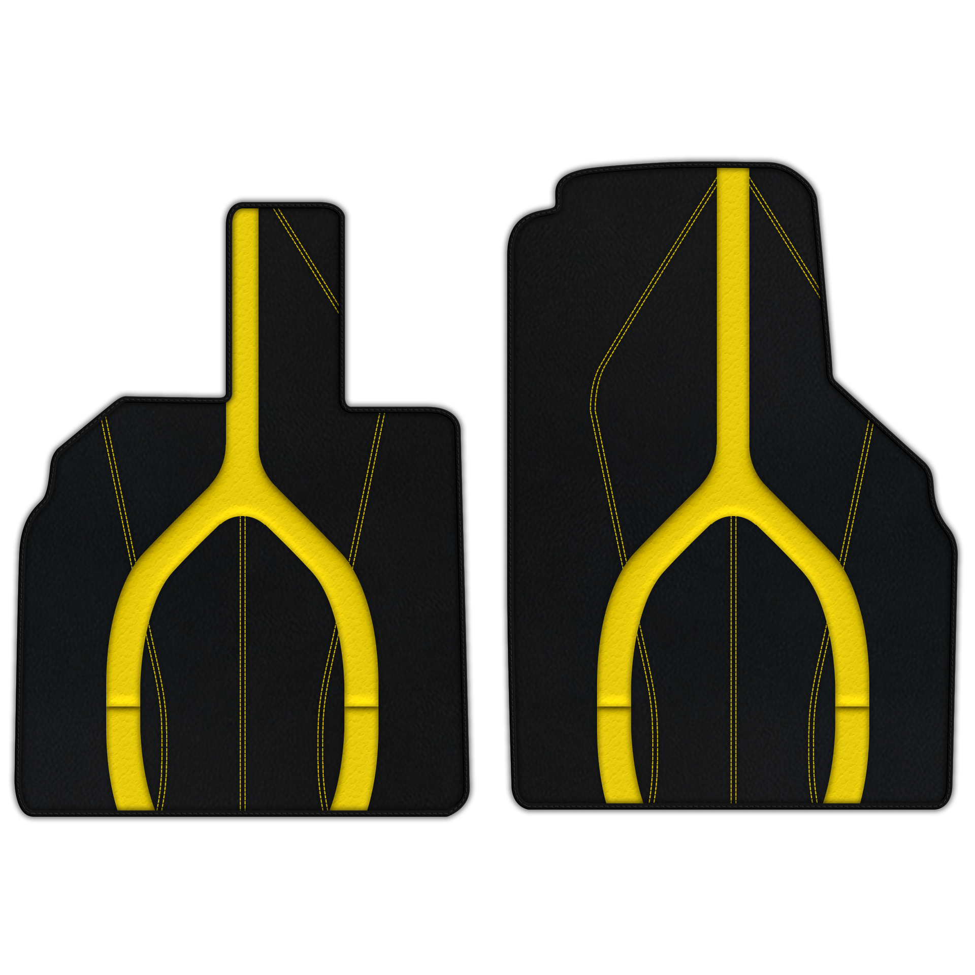 Tilpassbare skinnmatter til bil med vertikalt sekskantmønster for Lamborghini Aventador (2012-2022) - AutoWin
