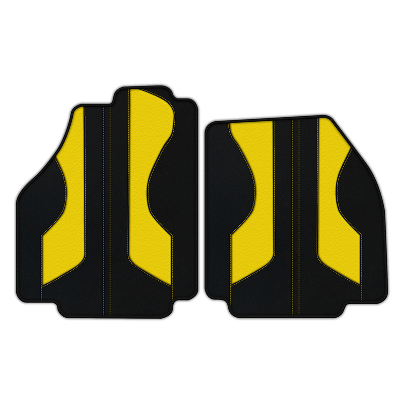 Customizable Leather Floor Mats with Pattern ER56 V2 Edition for Ferrari 458 Spider (2012-2015)