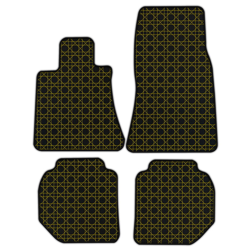 Customizable Leather Floor Mats with AW05 Pattern for Rolls Royce Ghost Series II (2021–2024)