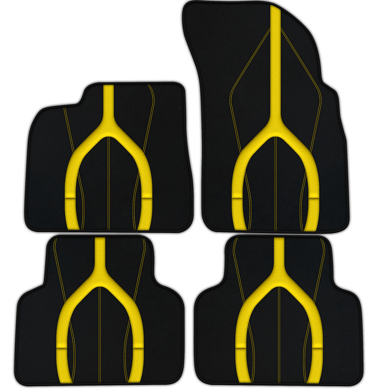 Customizable Leather Floor Mats with AW21 Pattern for Lamborghini Urus (2018-2024)