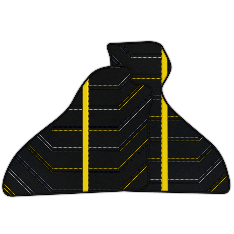 Skreddersydde Lærebilmatter A1-utgave for Ferrari Mondial