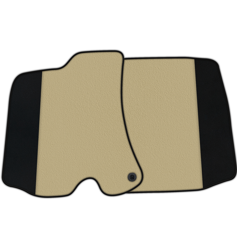 Skreddersydde Bilmatter i Teppete med Lær til Ferrari Roma