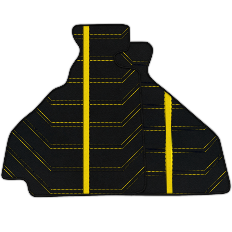 Anpassbare Lederfußmatten A1 Edition für Ferrari 348 TS (1989-1995)