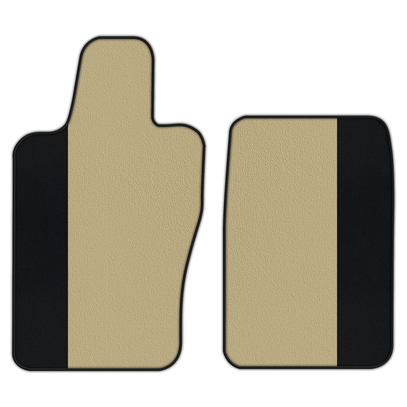 Individuell anpassbare Fußmatten aus Teppich mit Leder für Aston Martin DB12 (2023-2026) Coupé