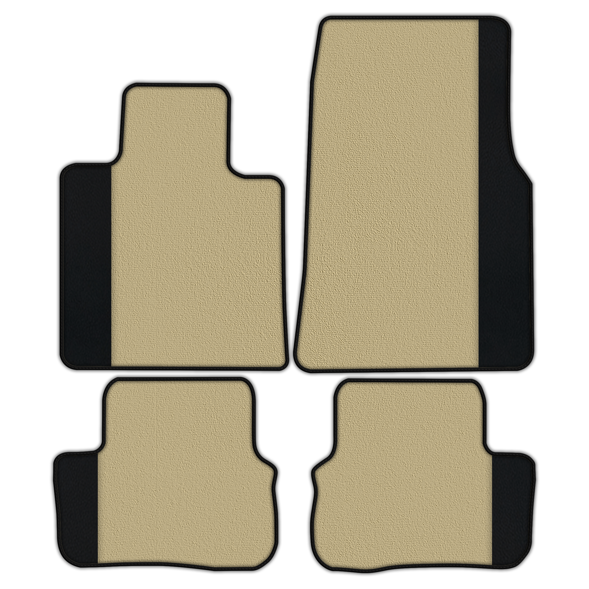 Customizable Floor Mats From Carpet With Leather for Rolls-Royce Spectre (2023-2024)