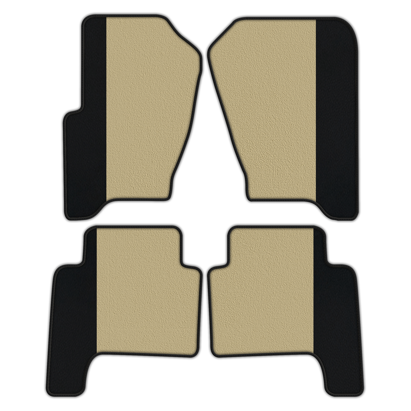 Customizable Floor Mats From Carpet With Leather for Range Rover Sport (2005-2010)