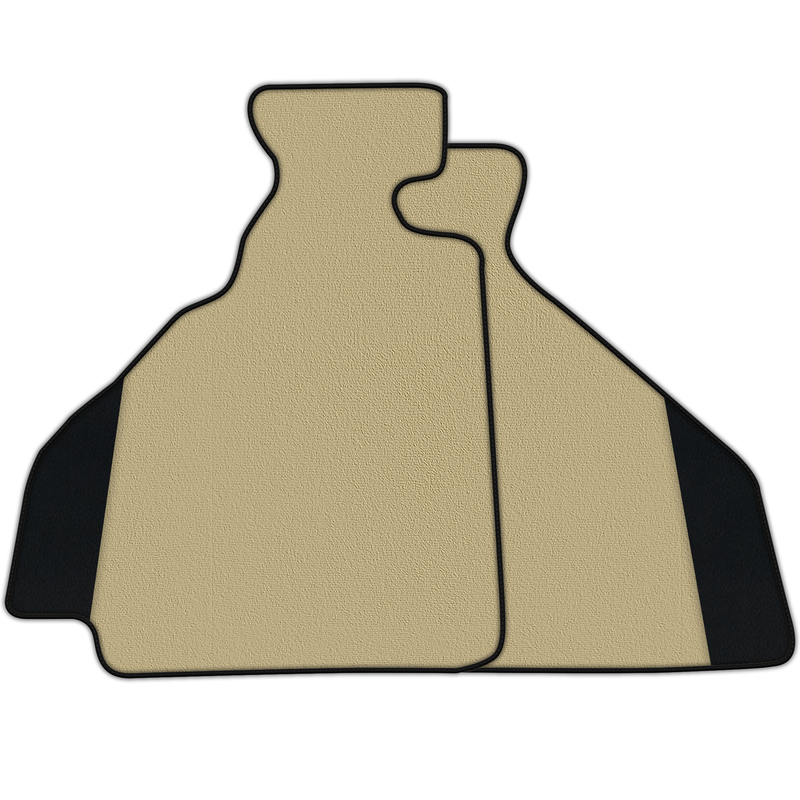 Customizable Floor Mats From Carpet With Leather for Ferrari 348 TS (1989-1995)