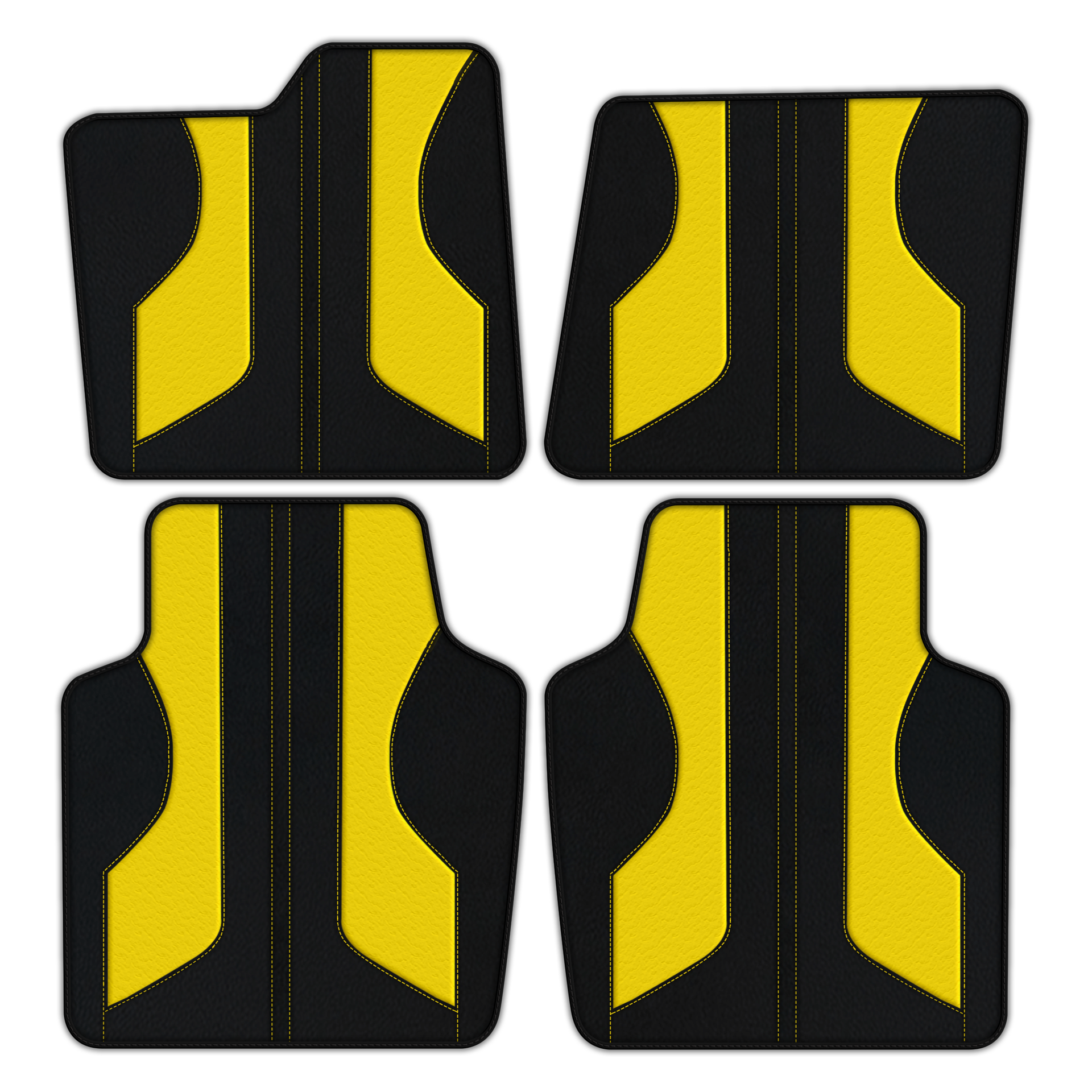 Customizable Leather Floor Mats for Ferrari FF 2011-2016 | ER56 V2