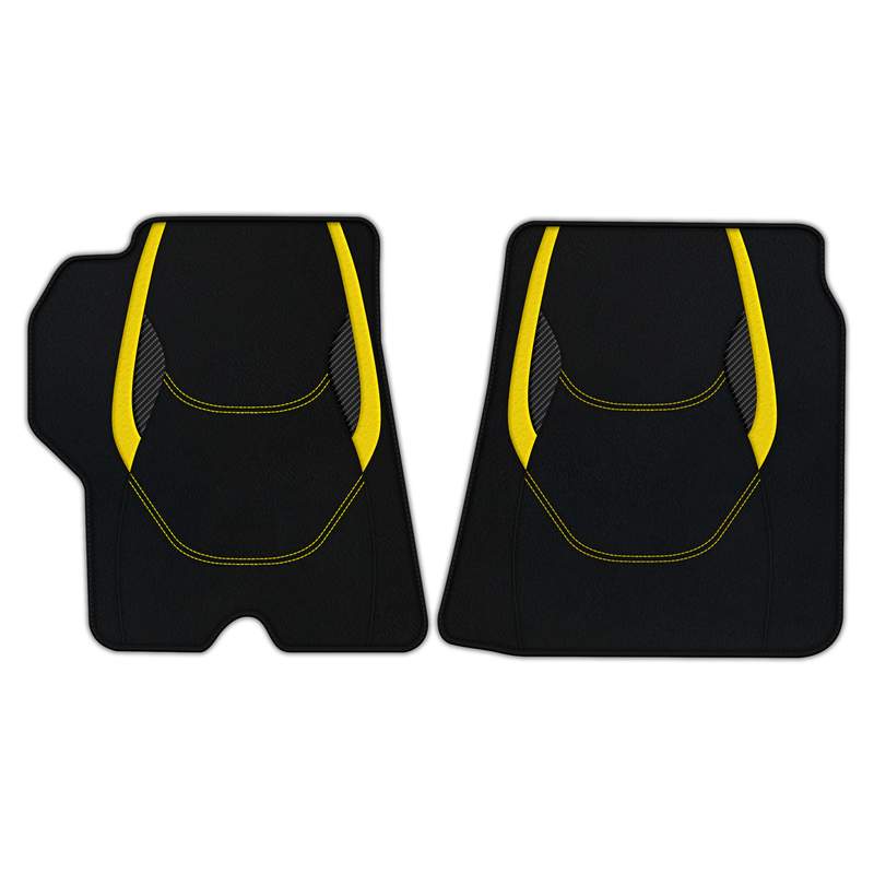 Customizable Leather Floor Mats with AW23 Pattern for Ferrari California (2008-2014)