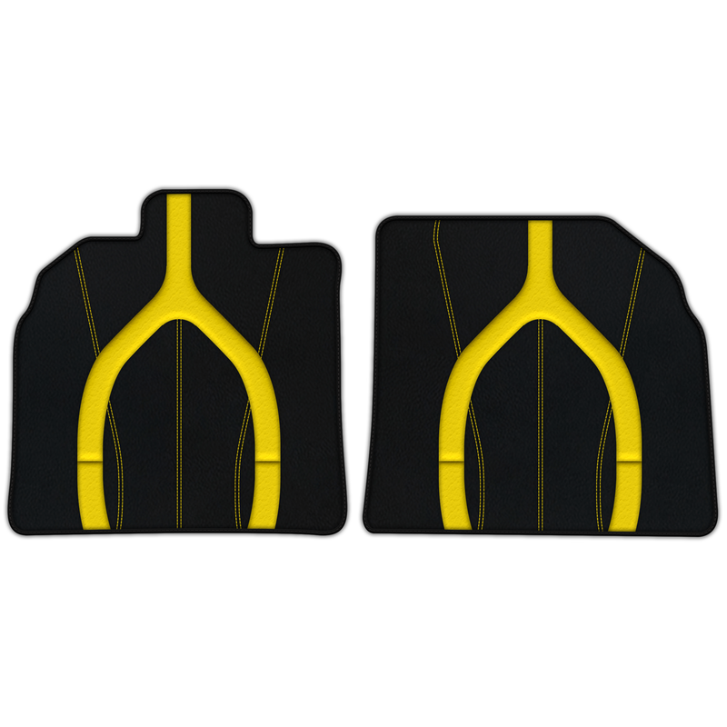 Customizable Leather Floor Mats with AW21 Pattern for Lamborghini Sian (2020-2022)