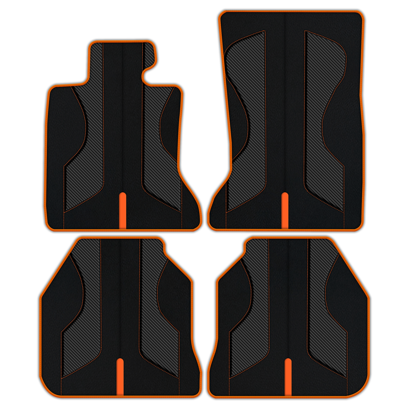Customizable Leather Floor Mats with AW35 Pattern for Rolls Royce Ghost Series I (2010–2020)