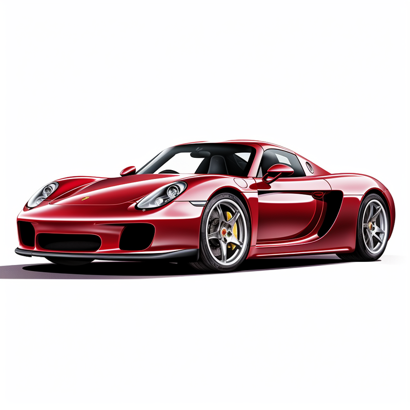 Porsche Carrera GT Floor Mats - AutoWin