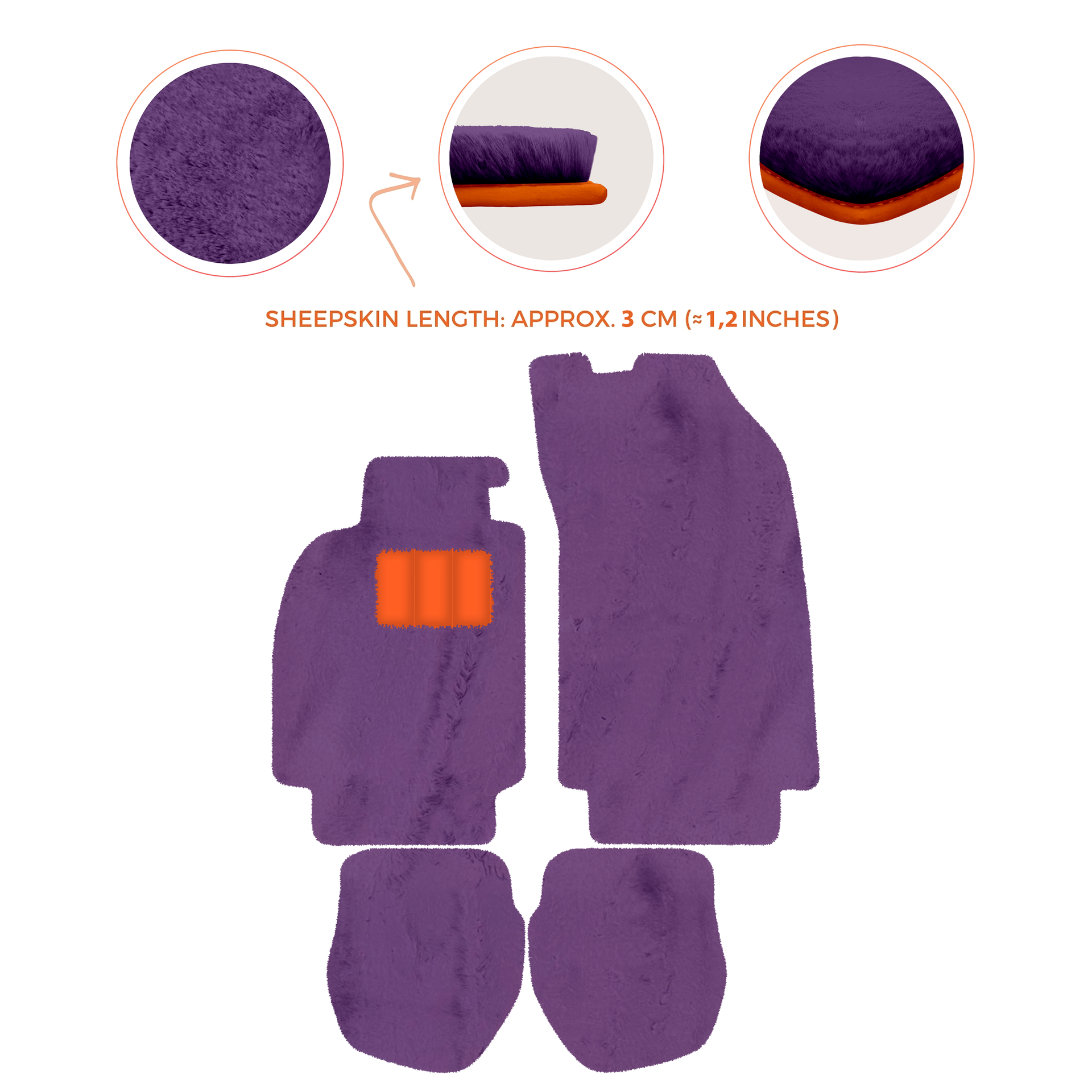 Rote Fußmatten für Porsche 911 - 964 (1989-1994) - AutoWin