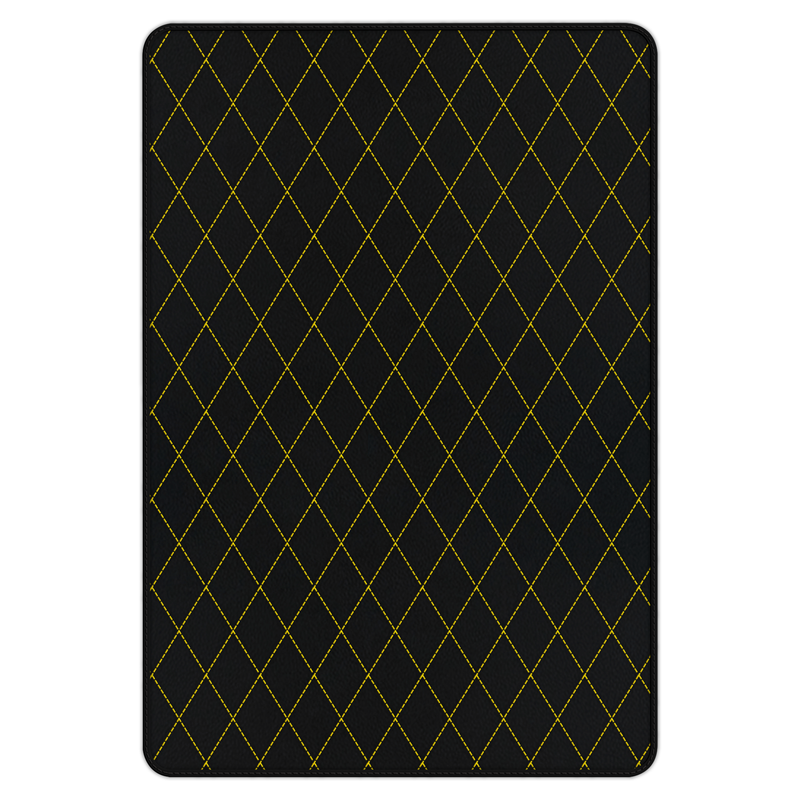 Customizable Leather Trunk Floor Mats with Single Diamond Pattern for Ferrari 458 Spider (2012-2015)