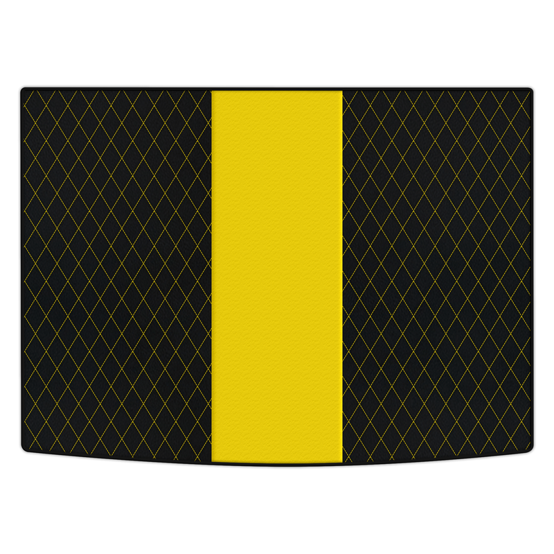 Skreddersydde Lærematter til Bagasjerom med Enkelt