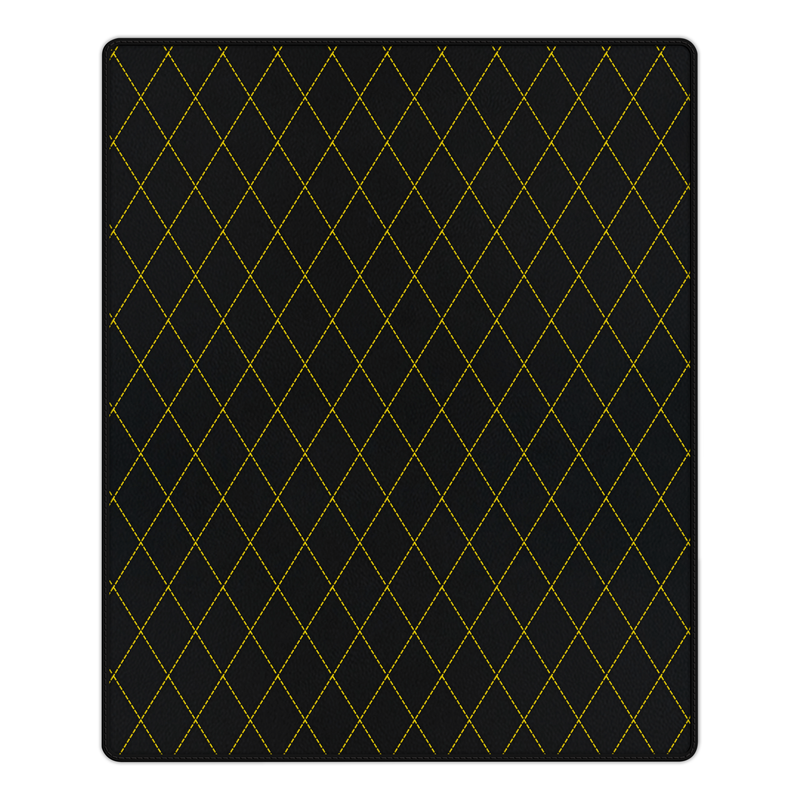 Customizable Leather Trunk Floor Mats with Single Diamond Pattern for Ferrari 296 GTS (2022-2025)