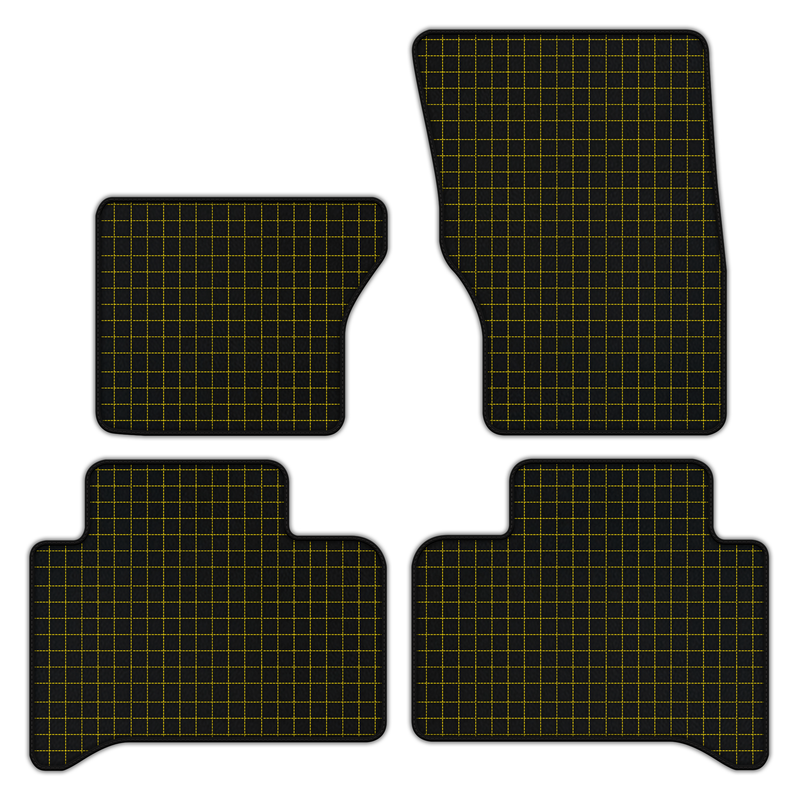Customizable Leather Floor Mats with Square Pattern for Range Rover Sport (2013-2022)