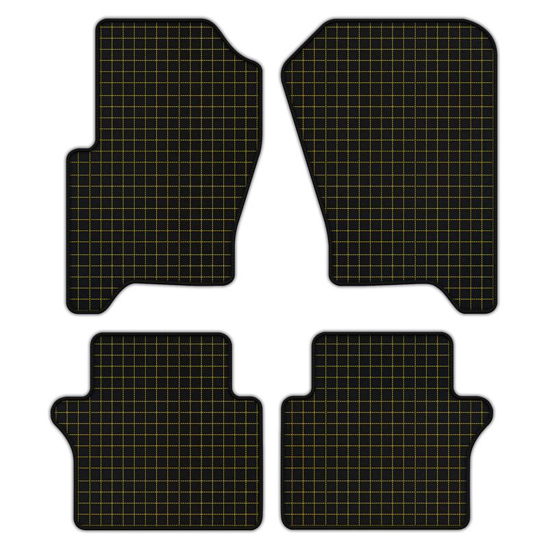 Customizable Leather Floor Mats with Square Pattern for Range Rover Sport (2010-2013)