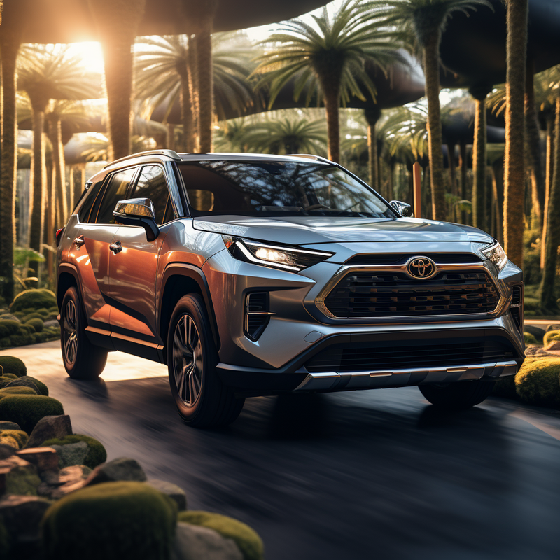 Autowins Premium-Fußmatten für Toyota Highlander 5-Sitzer (2021–2023).