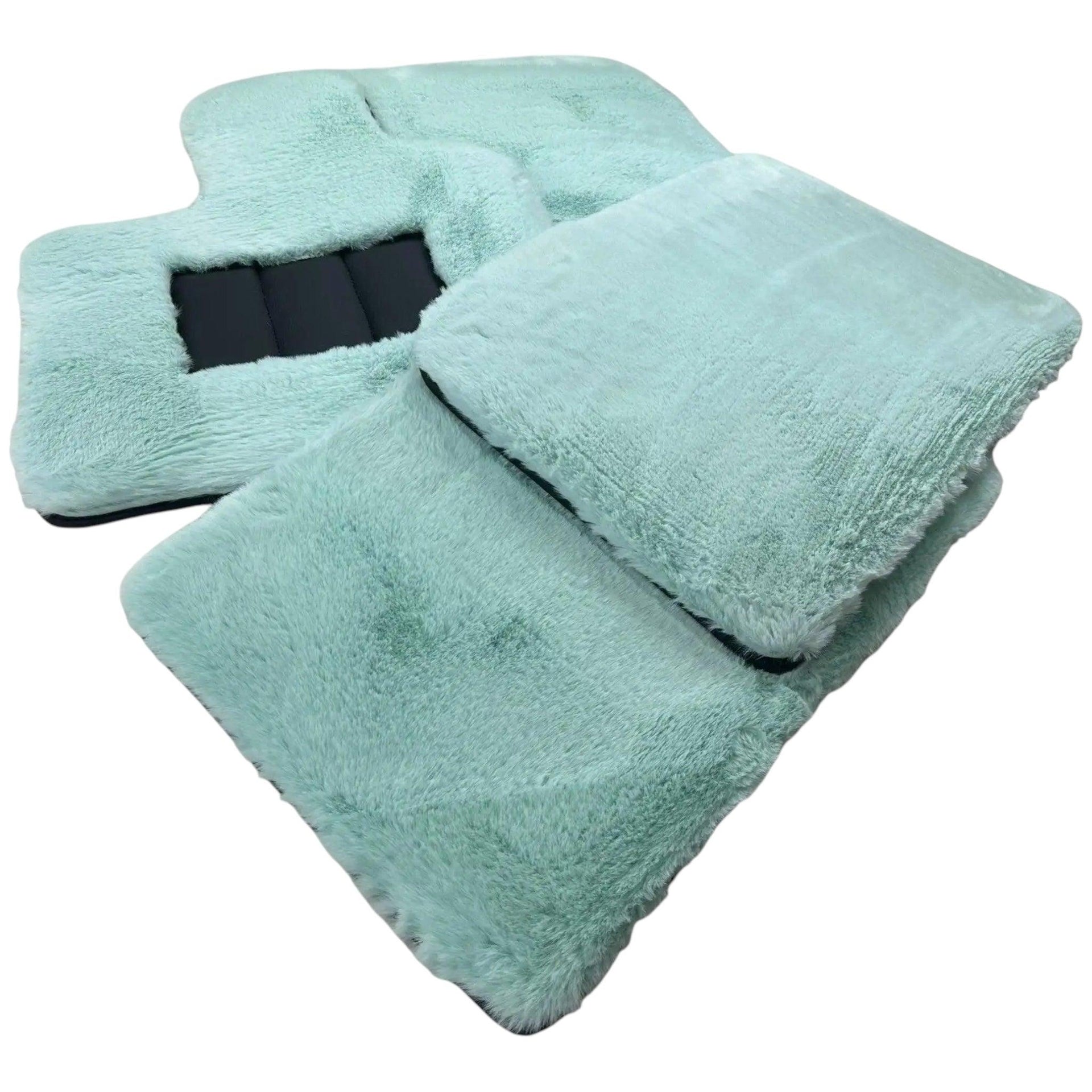 Various Colors of Sheepskin Floor Mats Tailored for the Aston Martin DB9 (2004-2016) - AutoWin
